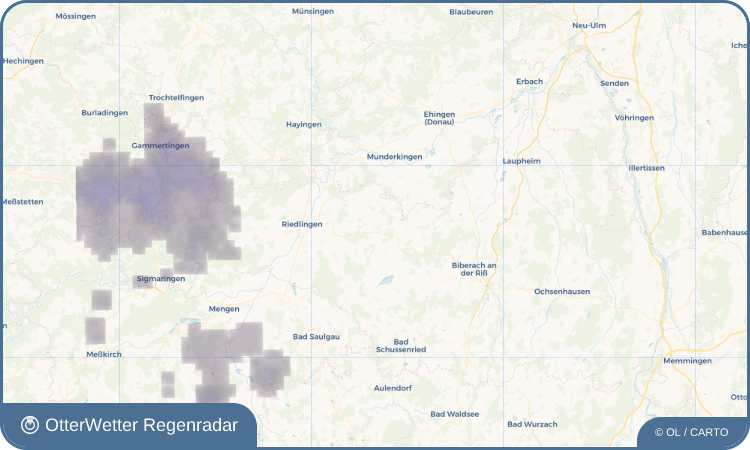 Wetter-Widget-Vorschau mit Vorhersagedaten für Uttenweiler