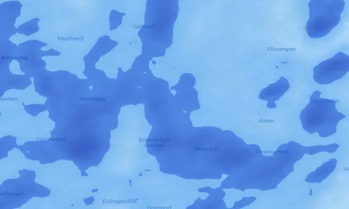 Regenradar Vorschaubild - Aktuelle Niederschläge in Utzstetten und Umgebung