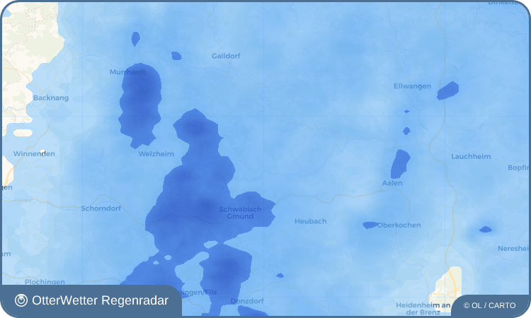 Wetter-Widget-Vorschau mit Vorhersagedaten für Utzstetten
