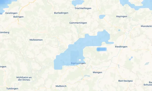 Regenradar Vorschaubild - Aktuelle Niederschläge in Veringendorf und Umgebung