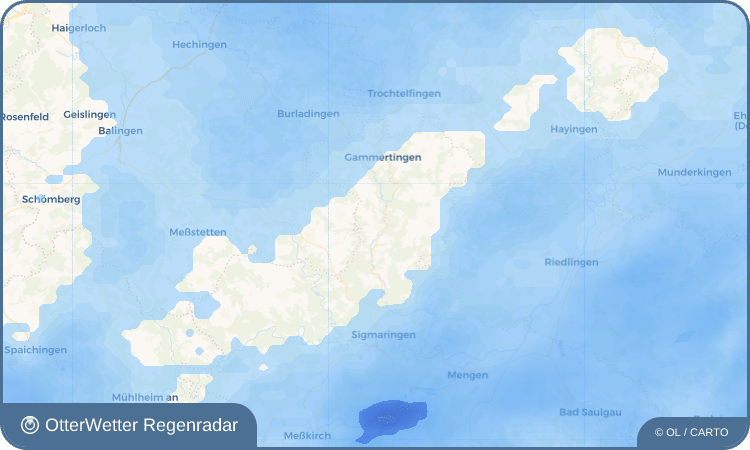 OtterWetter Regenradar-Widget Veringenstadt
