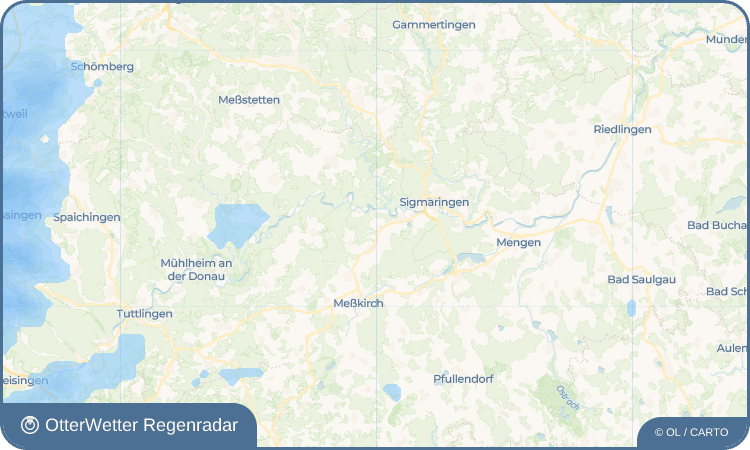 OtterWetter Regenradar-Widget Vilsingen