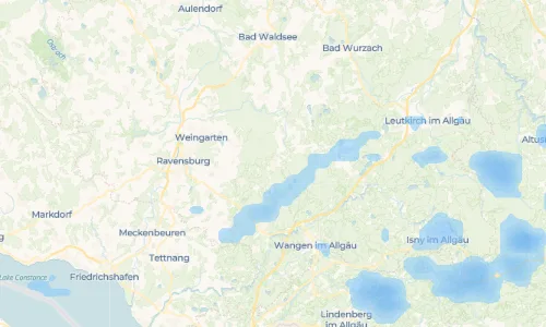 Regenradar Vorschaubild - Aktuelle Niederschläge in Vogt und Umgebung