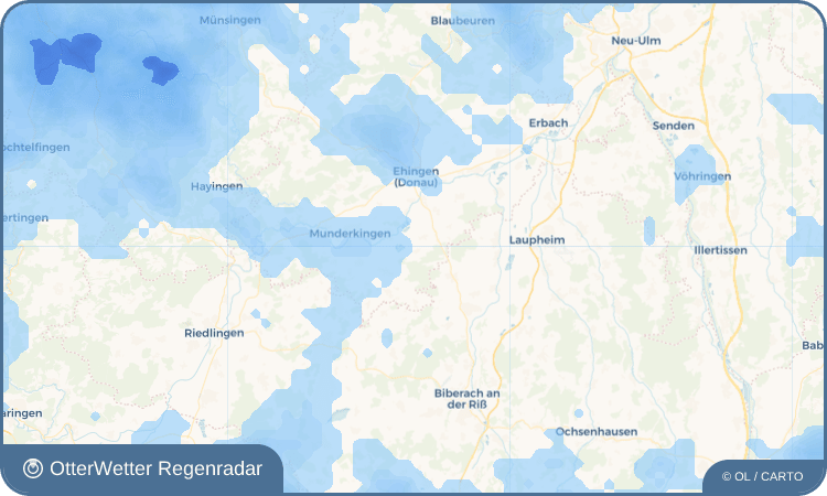 Wetter-Widget-Vorschau mit Vorhersagedaten für Volkersheim
