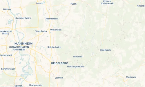 Regenradar Vorschaubild - Aktuelle Niederschläge in Vorderheubach und Umgebung