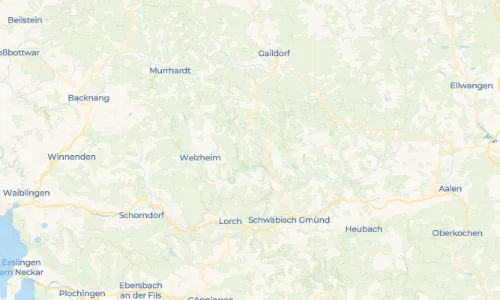 Regenradar Vorschaubild - Aktuelle Niederschläge in Vordersteinenberg und Umgebung