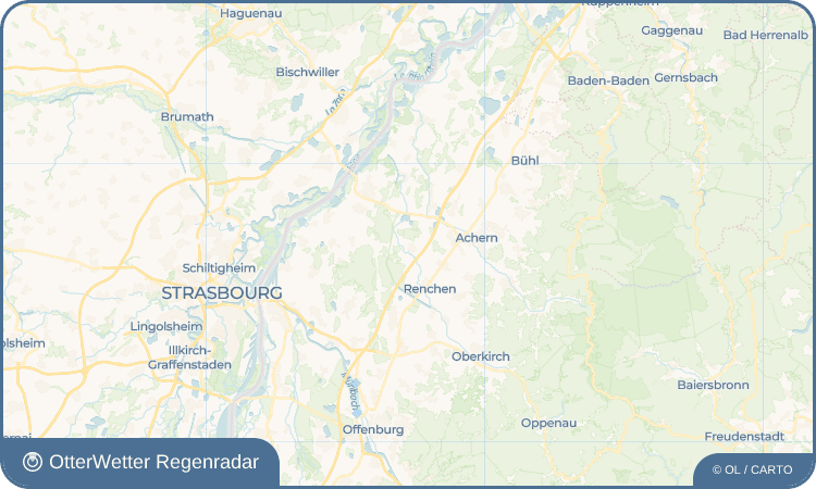 OtterWetter Regenradar-Widget Wagshurst