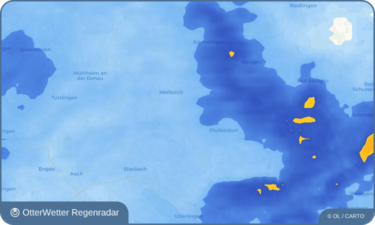 OtterWetter Regenradar-Widget Walbertsweiler
