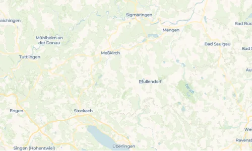 Regenradar Vorschaubild - Aktuelle Niederschläge in Wald und Umgebung