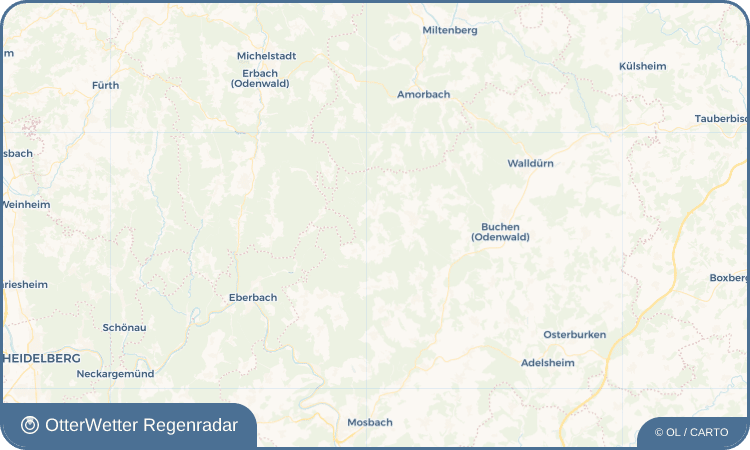 OtterWetter Regenradar-Widget Waldauerbach