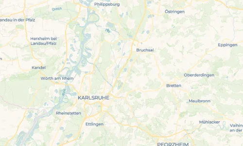 Regenradar Vorschaubild - Aktuelle Niederschläge in Waldbrücke und Umgebung