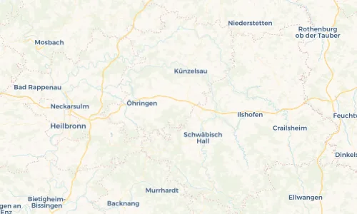 Regenradar Vorschaubild - Aktuelle Niederschläge in Waldenburg und Umgebung