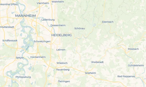 Regenradar Waldhilsbach: aktuelle Niederschläge in Waldhilsbach und Umgebung, Stand 28. Oktober 2026 um 6:15 Uhr