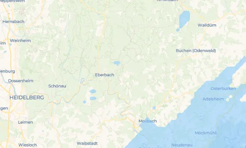 Regenradar Vorschaubild - Aktuelle Niederschläge in Waldkatzenbach und Umgebung