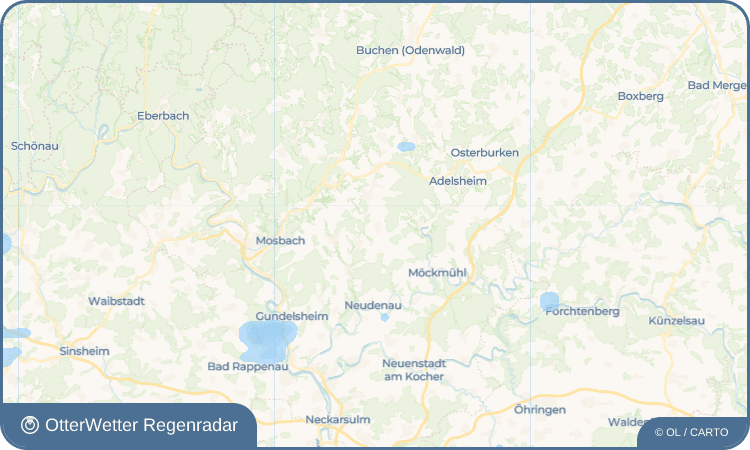 OtterWetter Regenradar-Widget Waldmühlbach
