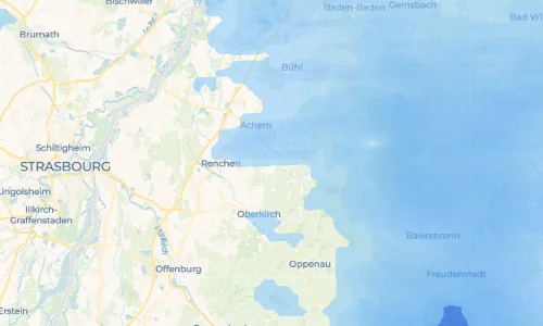 Regenradar Vorschaubild - Aktuelle Niederschläge in Waldulm und Umgebung