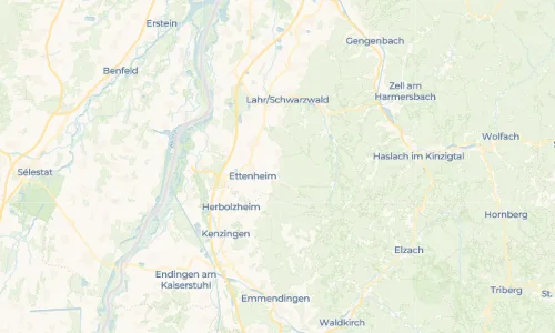 Regenradar Vorschaubild - Aktuelle Niederschläge in Wallburg und Umgebung