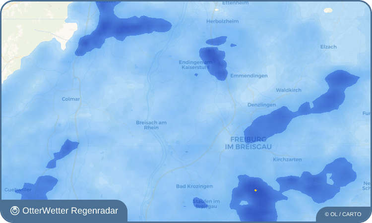 OtterWetter Regenradar-Widget Wasenweiler
