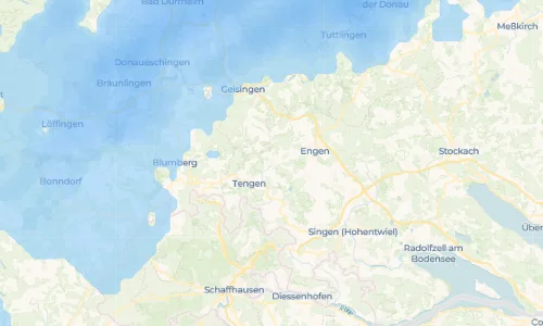 Regenradar-Vorschau: aktuelle Niederschläge in Watterdingen und Umgebung