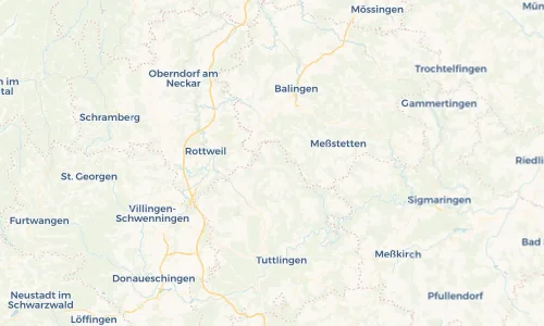 Regenradar Vorschaubild - Aktuelle Niederschläge in Wehingen und Umgebung