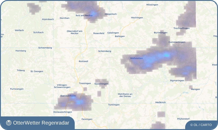 Widget-Vorschau für Wehingen Wetter-Widget-Vorschau mit Vorhersagedaten für Wehingen
