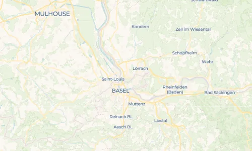 Regenradar Vorschaubild - Aktuelle Niederschläge in Weil am Rhein und Umgebung