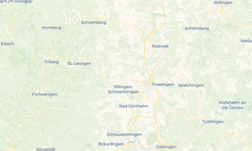 Regenradar Vorschaubild - Aktuelle Niederschläge in Weilersbach und Umgebung
