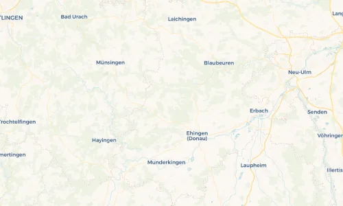 Regenradar-Vorschau: aktuelle Niederschläge in Weilersteußlingen und Umgebung