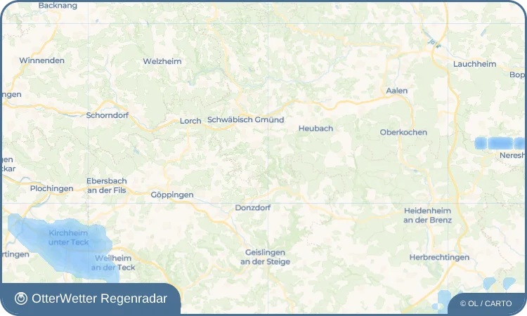 Wetter-Widget-Vorschau mit Vorhersagedaten für Weilerstoffel