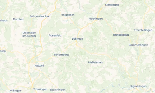 Regenradar Vorschaubild - Aktuelle Niederschläge in Weilstetten und Umgebung