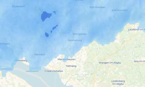 Regenradar Vorschaubild - Aktuelle Niederschläge in Weißenau und Umgebung