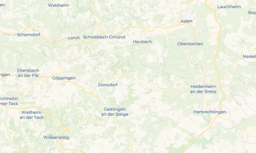 Regenradar Vorschaubild - Aktuelle Niederschläge in Weißenstein und Umgebung