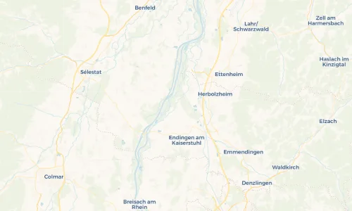 Regenradar Vorschaubild - Aktuelle Niederschläge in Weisweil und Umgebung