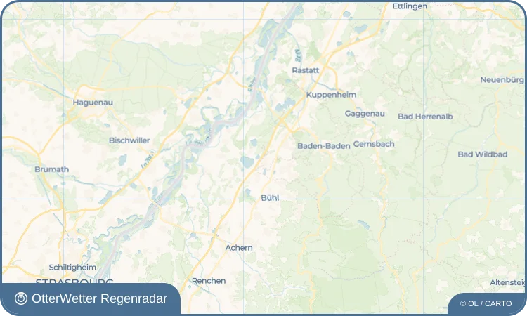 Widget-Vorschau für Weitenung Wetter-Widget-Vorschau mit Vorhersagedaten für Weitenung