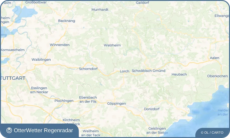 Widget-Vorschau für Weitmars Wetter-Widget-Vorschau mit Vorhersagedaten für Weitmars