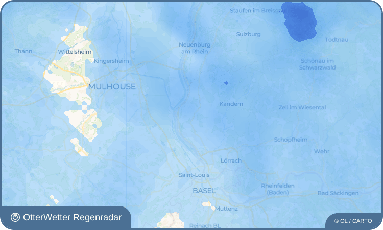 OtterWetter Regenradar-Widget Welmlingen