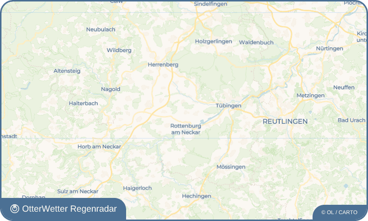 OtterWetter Regenradar-Widget Wendelsheim