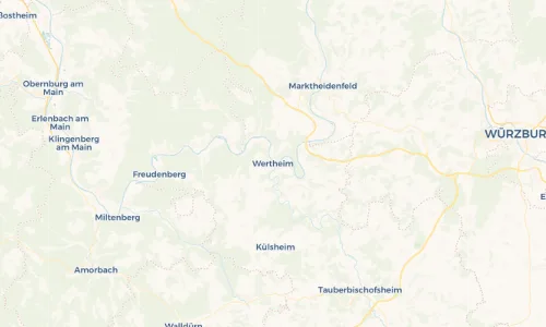 Regenradar Vorschaubild - Aktuelle Niederschläge in Wertheim und Umgebung
