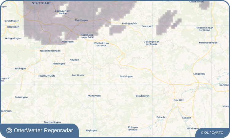 Widget-Vorschau für Westerheim Wetter-Widget-Vorschau mit Vorhersagedaten für Westerheim