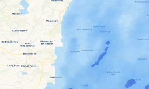 Regenradar Vorschaubild - Aktuelle Niederschläge in Westernbach und Umgebung