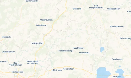 Regenradar Vorschaubild - Aktuelle Niederschläge in Westernhausen und Umgebung