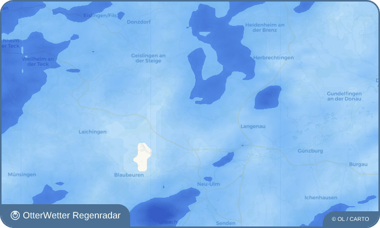OtterWetter Regenradar-Widget Westerstetten