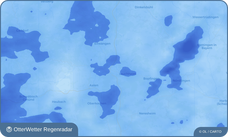 Widget-Vorschau für Westhausen Wetter-Widget-Vorschau mit Vorhersagedaten für Westhausen