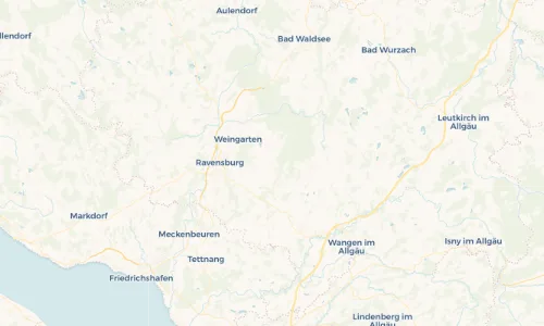 Regenradar Vorschaubild - Aktuelle Niederschläge in Wetzisreute und Umgebung