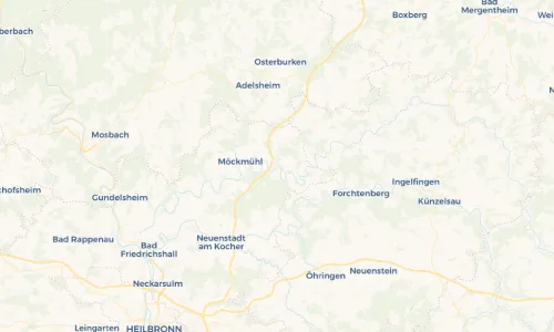Regenradar Vorschaubild - Aktuelle Niederschläge in Widdern und Umgebung
