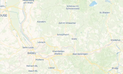 Regenradar Vorschaubild - Aktuelle Niederschläge in Wiechs und Umgebung