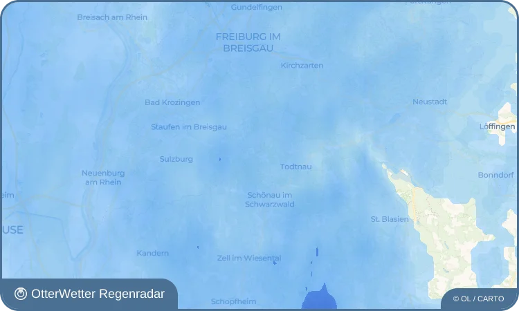 Wetter-Widget-Vorschau mit Vorhersagedaten für Wieden