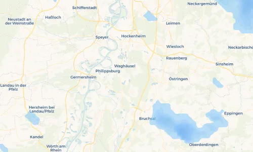 Regenradar Vorschaubild - Aktuelle Niederschläge in Wiesental und Umgebung