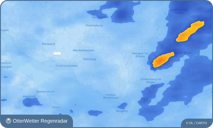 OtterWetter Regenradar-Widget Wildpoltsweiler