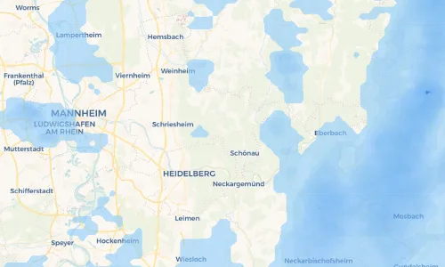 Regenradar Vorschaubild - Aktuelle Niederschläge in Wilhelmsfeld und Umgebung